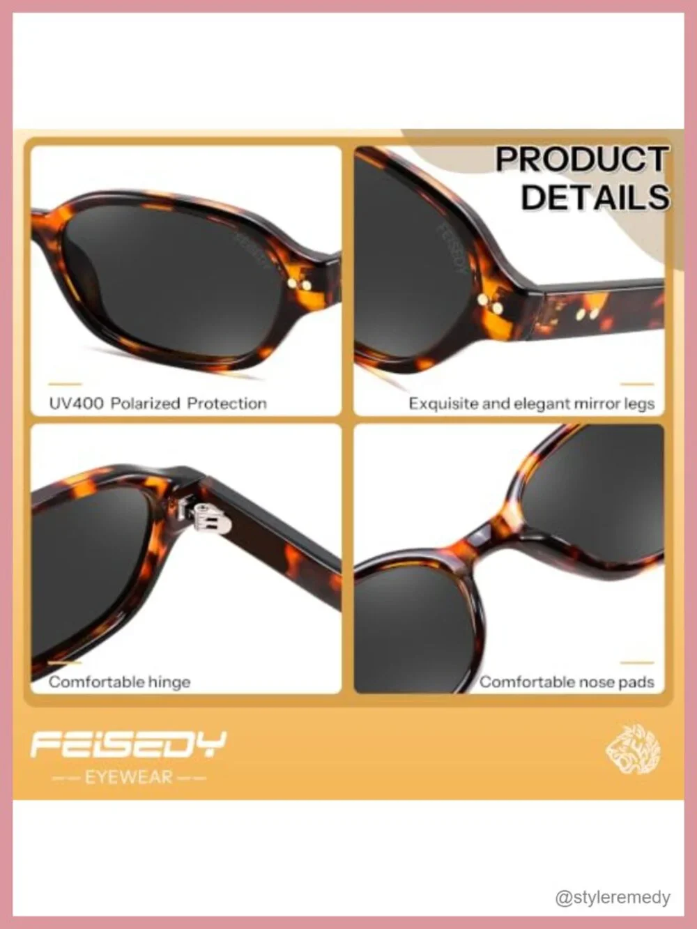 Retro Y2K Rectangular Sunglasses Polarized UV400 Slim Fit Unisex